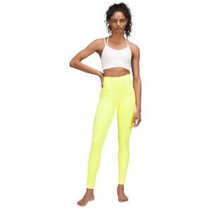 Lululemon Align High-Rise Pant Legging Electric Lemon Yellow 28" Inseam Size 8